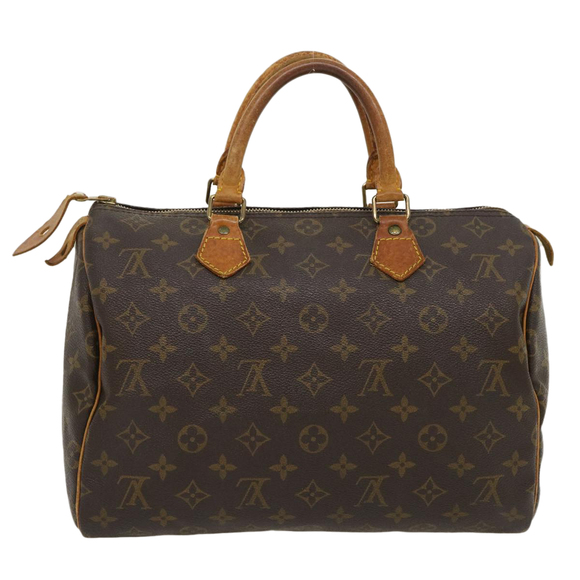 LOUIS VUITTON Monogram Speedy 30 Hand Bag M41526 LV Auth ds510 - Picture 2 of 10
